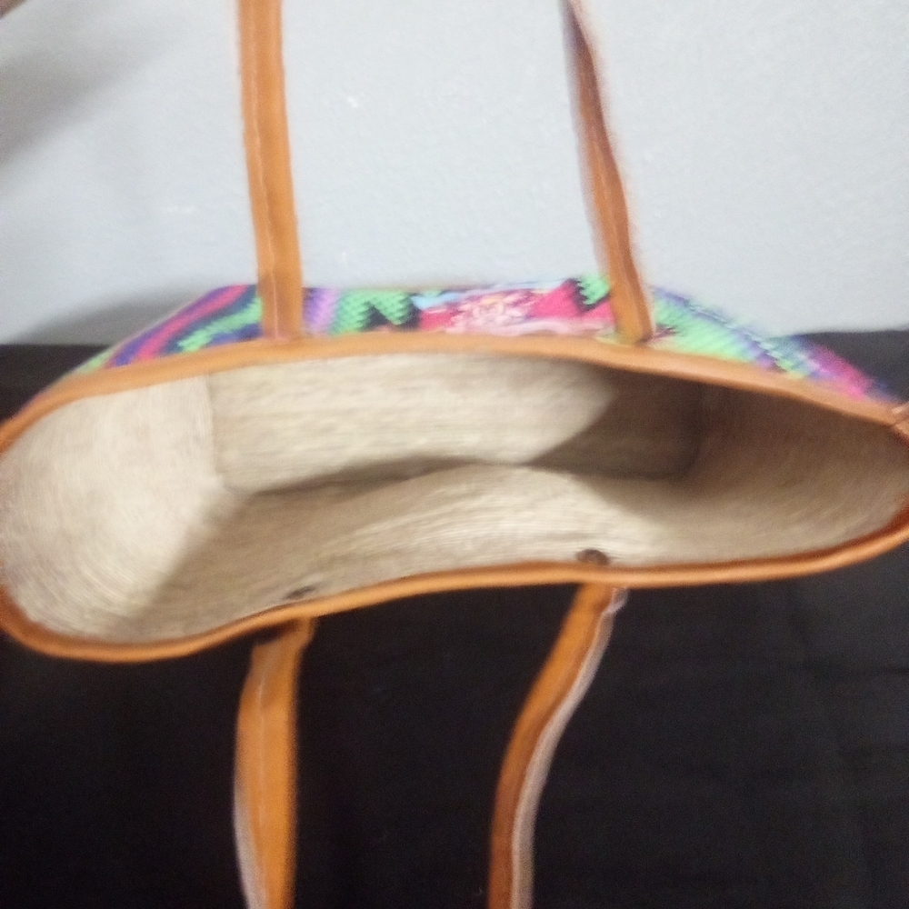 Colorful Patterned Tote Bag ( Casa ) - Picture 3 of 4